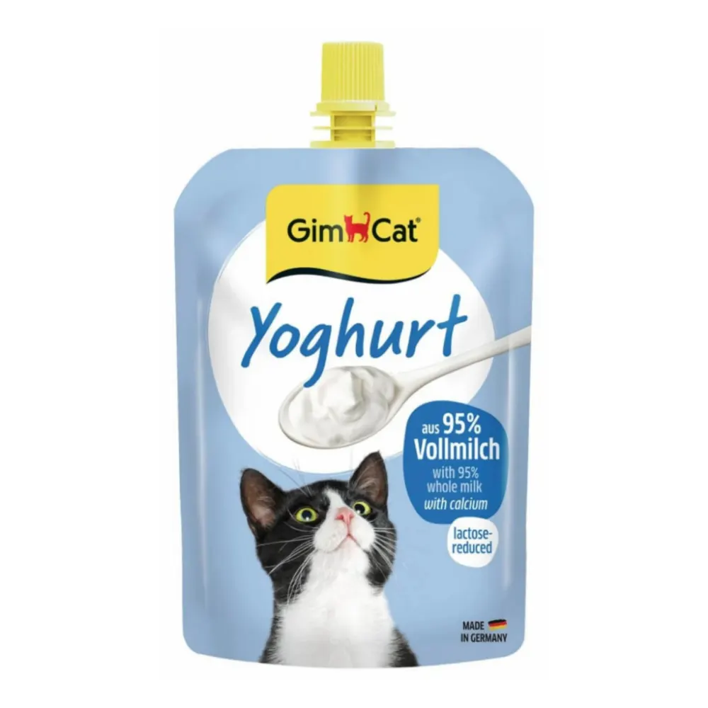 GimCat Kalsiyum İlaveli Kedi Ödül Yoğurdu 150gr