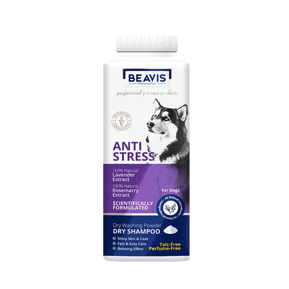 Beavis Anti-Stress Stres Önleyici Lavanta ve Biberiye Özlü Köpek Toz Şampuanı 150 Gr