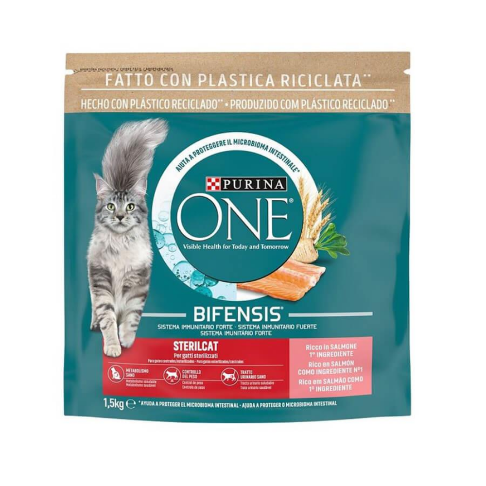 Purina One Somonlu Kısırlaştırılmış Kedi Maması 1,4kg