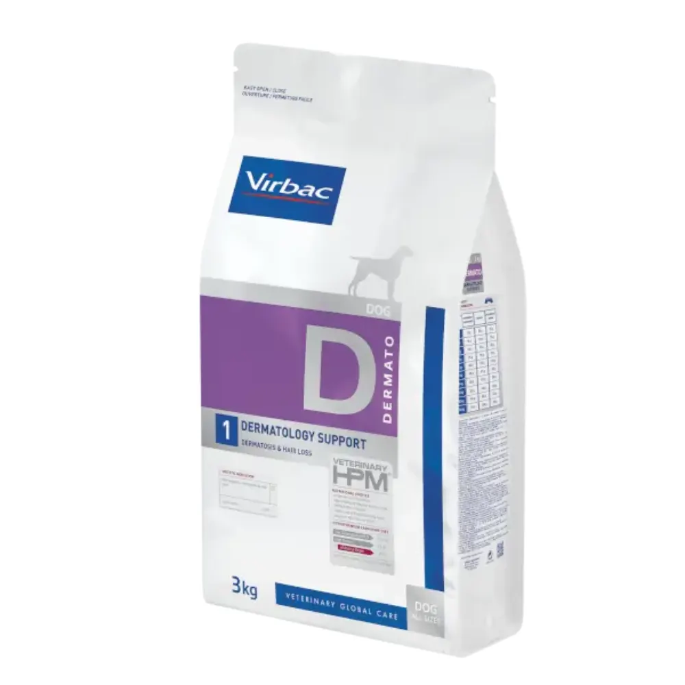Virbac Veterinary Diet D1 Dermatology Support Köpek Maması 3 Kg