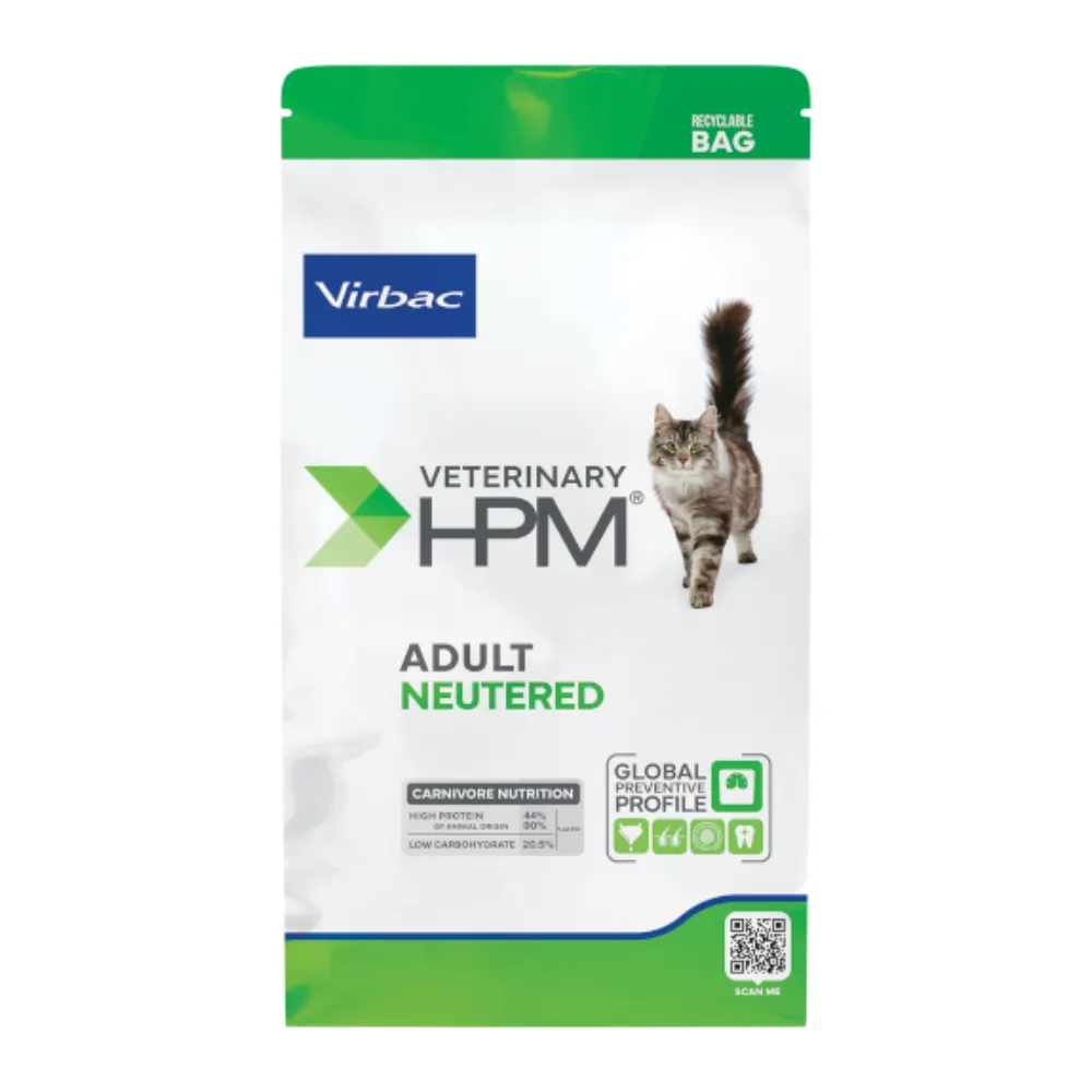 Virbac Veterinary HPM Neutered Yetişkin Kısırlaştırılmış Kedi Maması 3 KG